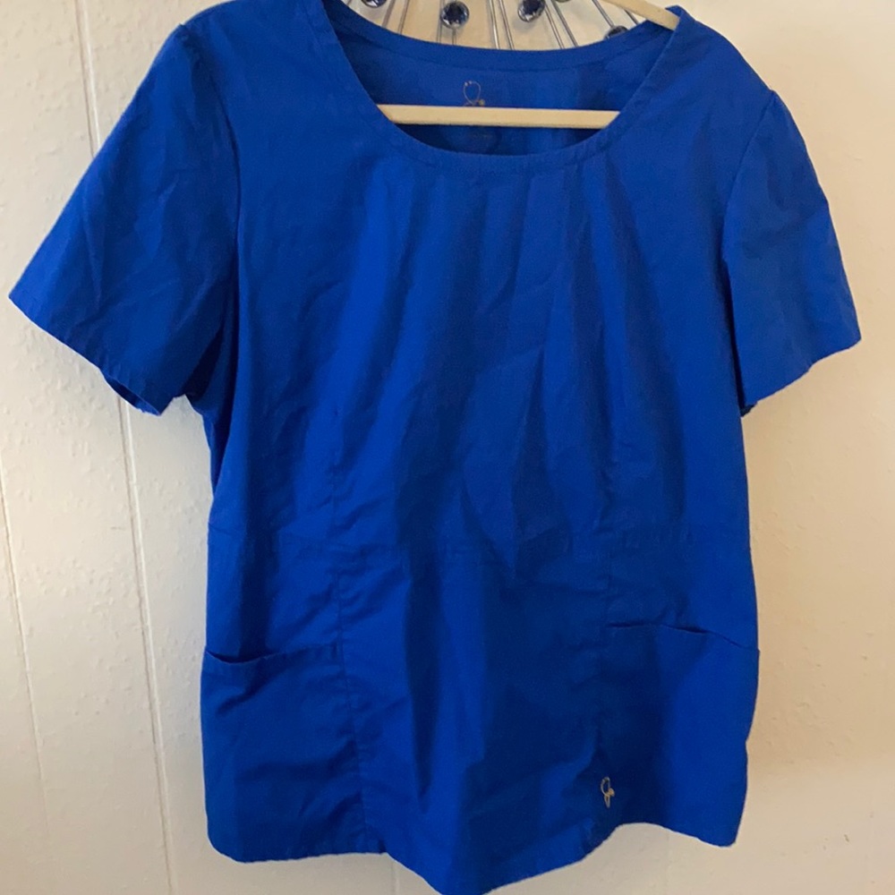 Jaanuu scrub top previously worn